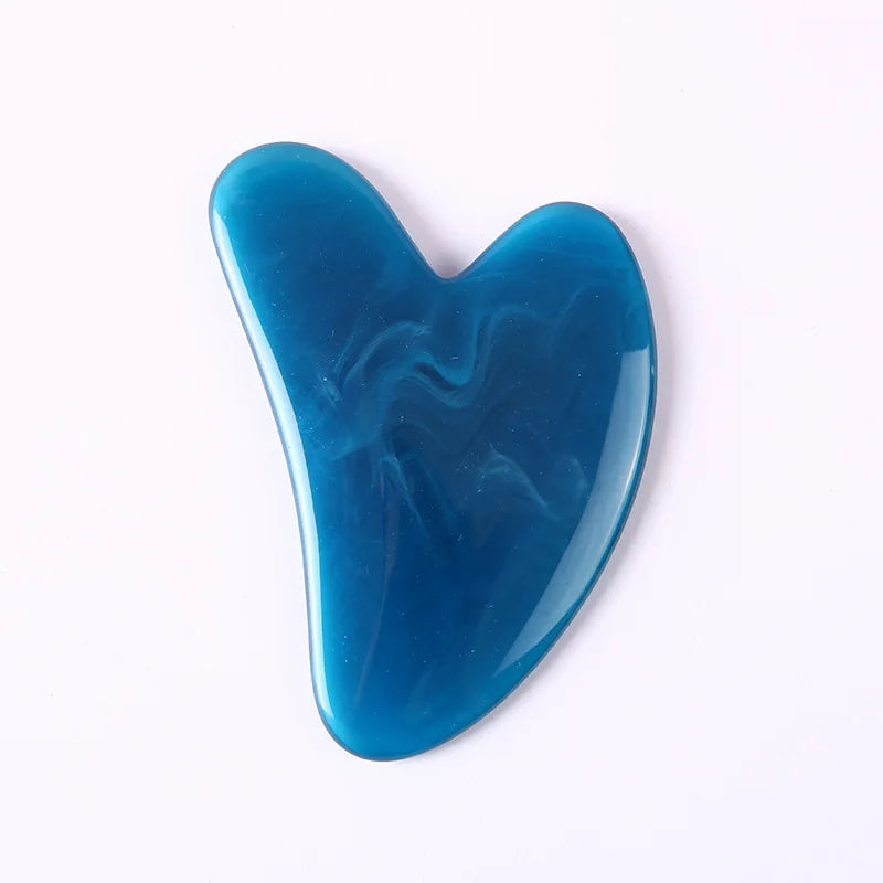 Gua Sha Facial Massage Set – Face Roller & Scraping Board