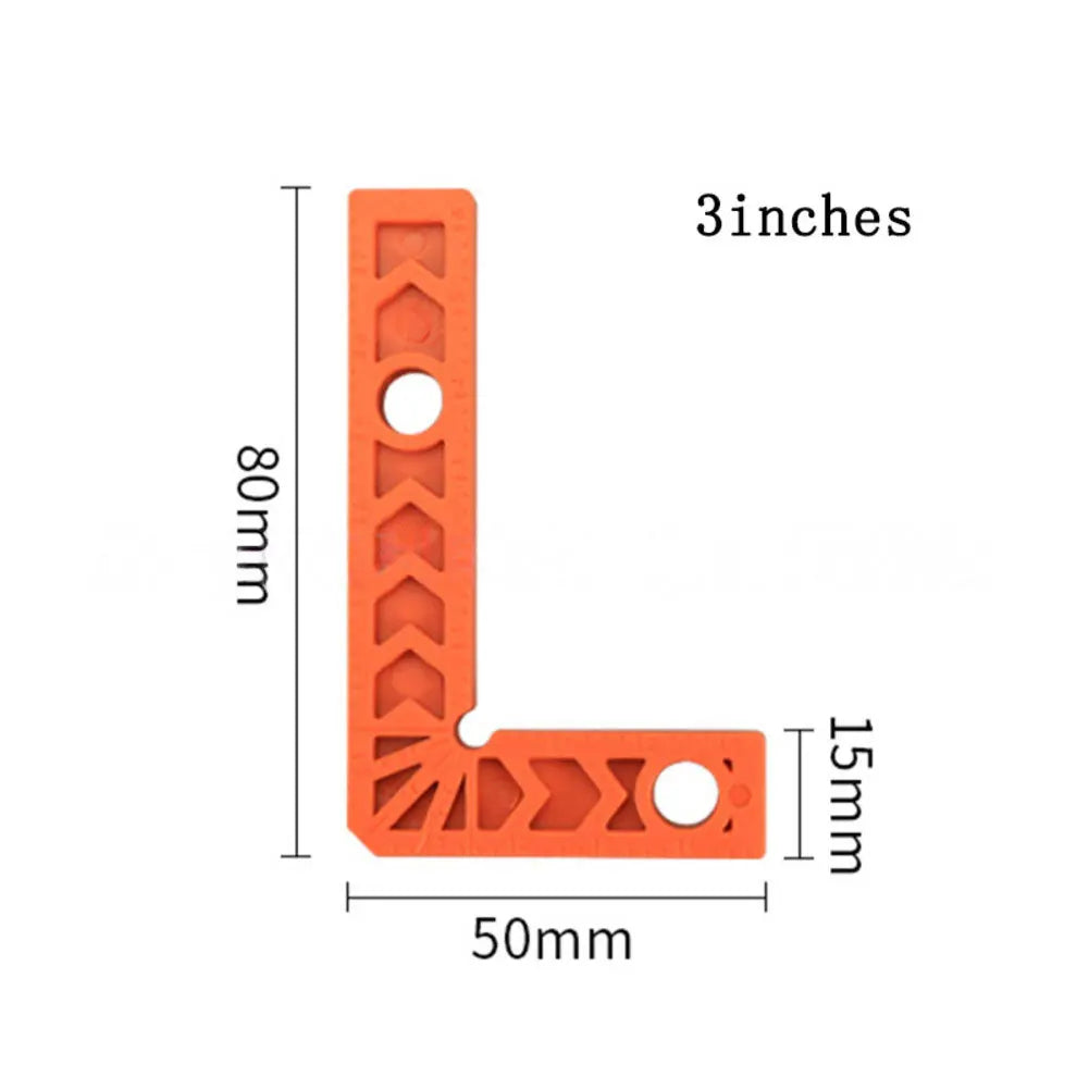 90° Aluminum Right Angle Clamp – L-Shaped Woodworking Tool