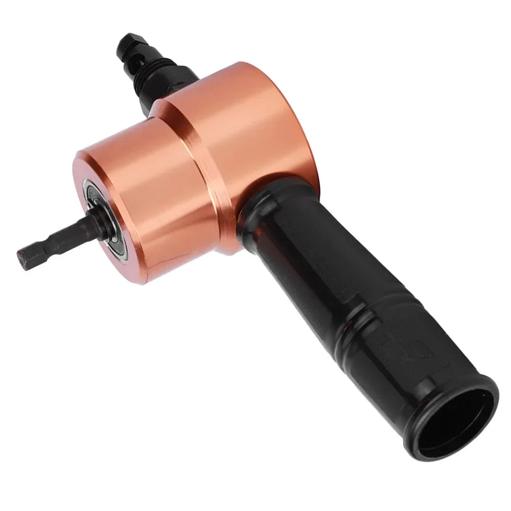 Double Headed Cutter Sheet Metal Nibbler Drill Cutting Tool Power