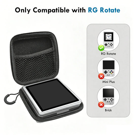 EVA Storage Bag For Anbernic RG Rotate Dustproof Shock-Absorbing Protective Accessory Providing Perfect Storage Peaceful Pleasures Health and Wellness Default Title