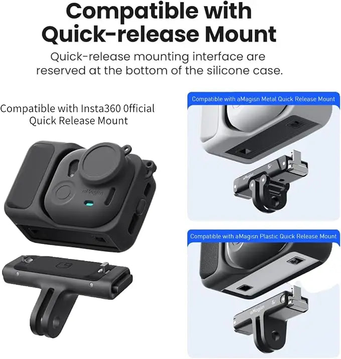 Insta360 GO Ultra Silicone Case + Lens Protection Film
