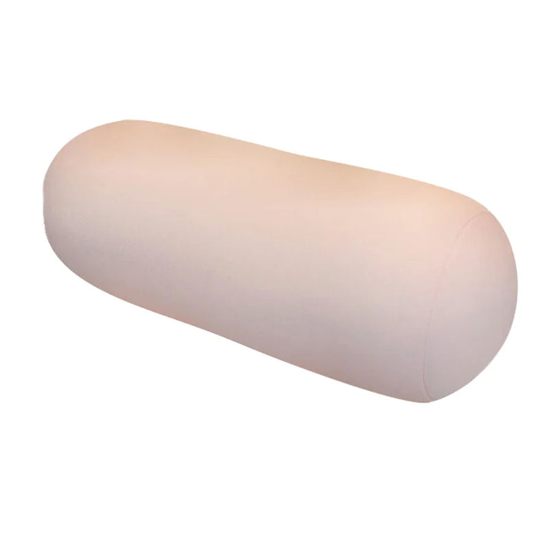Cylindrical Microbead Roll Pillow – Neck & Back Support