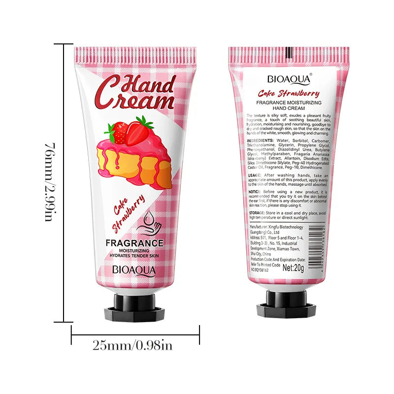 BIOAQUA Jasmine Fruit Hand Cream – Moisturizing & Nourishing