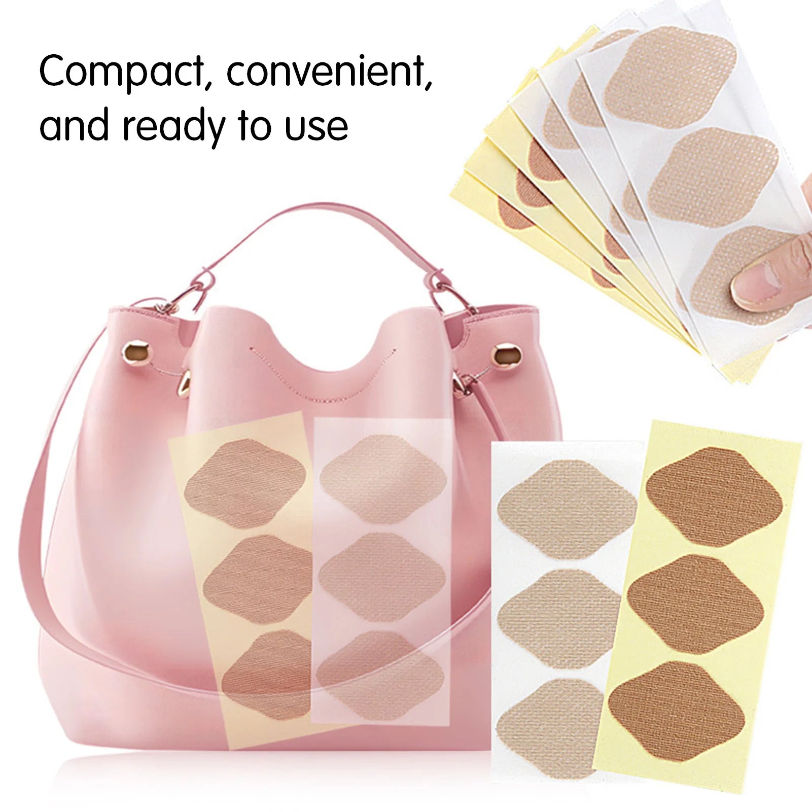 Transparent Heel Pads 3Pcs Per Sheet 10 Sheets Per Pack Anti Blister Sweatproof Cushion Pads For Shoes Invisible Comfortable Peaceful Pleasures Health and Wellness