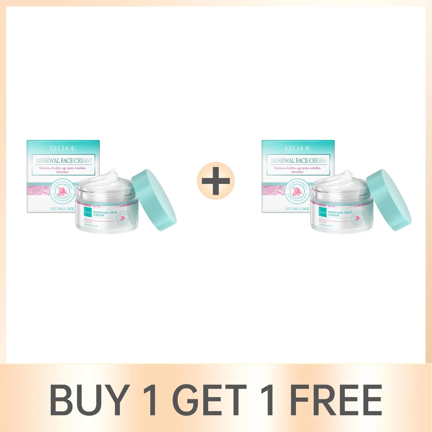 Eelhoe Radiant Face Cream – Deep Hydration & Brightening 50g