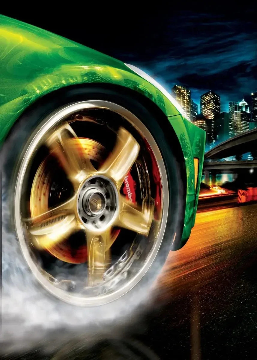Rally Need for Speed Art Posters Canvas Painting Wall Prints Pictures Living Room Home Decor Vintage World Famous Racing Car Peaceful Pleasures Health and Wellness T80280-09 20x30cm Unframed