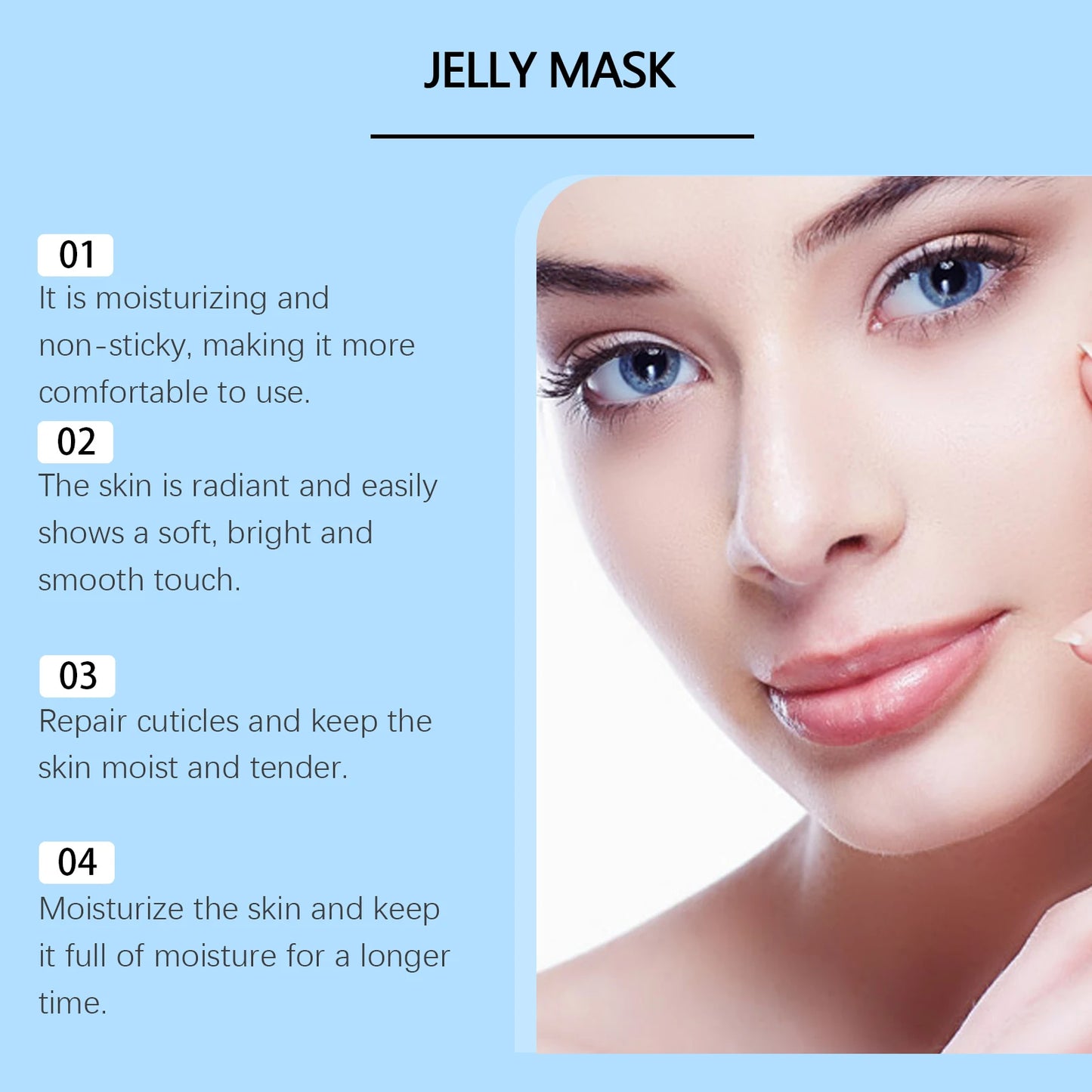 Jaysuing Hyaluronic Acid Jelly Mask – Firming & Pore-Minimizing