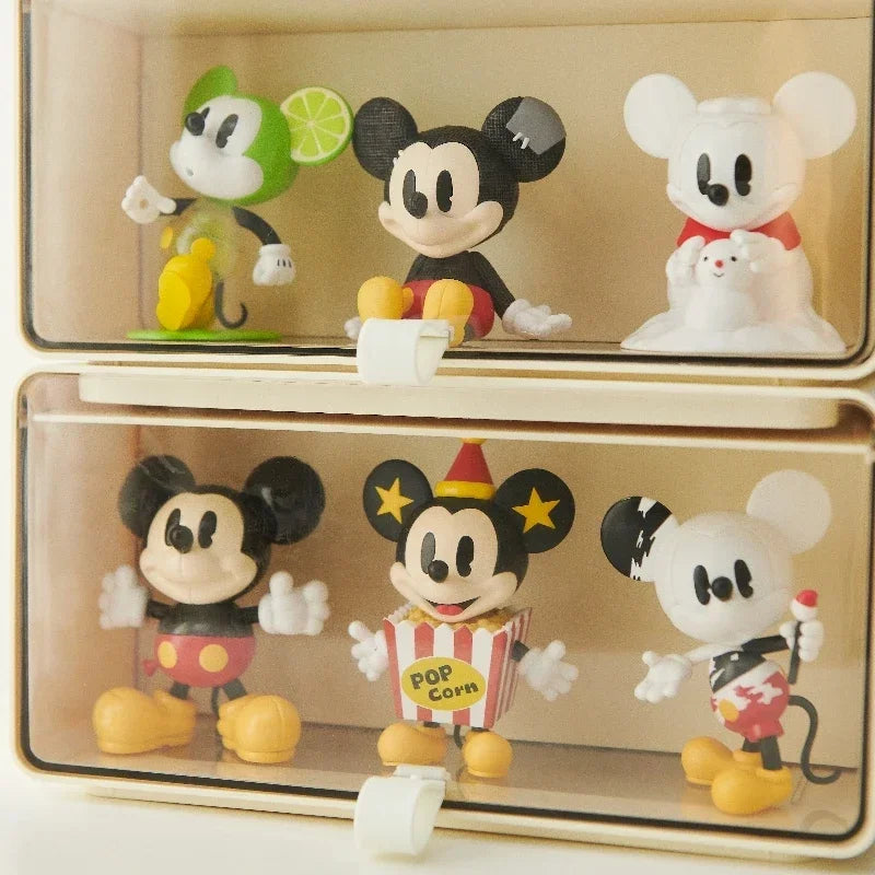 Multifunction Drawer Plastic Storage Box Desk Room Blind Acrylic Transparent Organizer Toy Figures Display Makeup Jewelry Peaceful Pleasures Health and Wellness