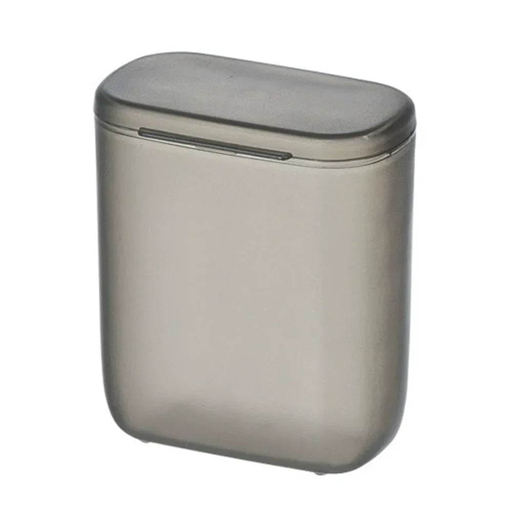 Mini Plastic Storage Box with Lid | Cable & Accessory Organizer