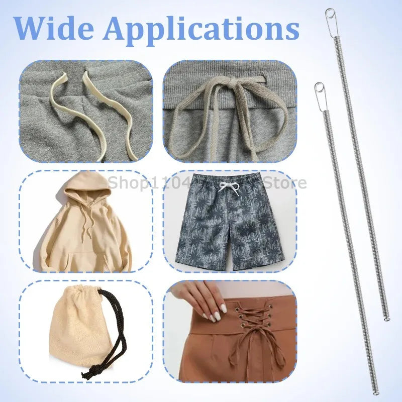 Spring Rope & Elastic Threader Tool | DIY Sewing Accessory