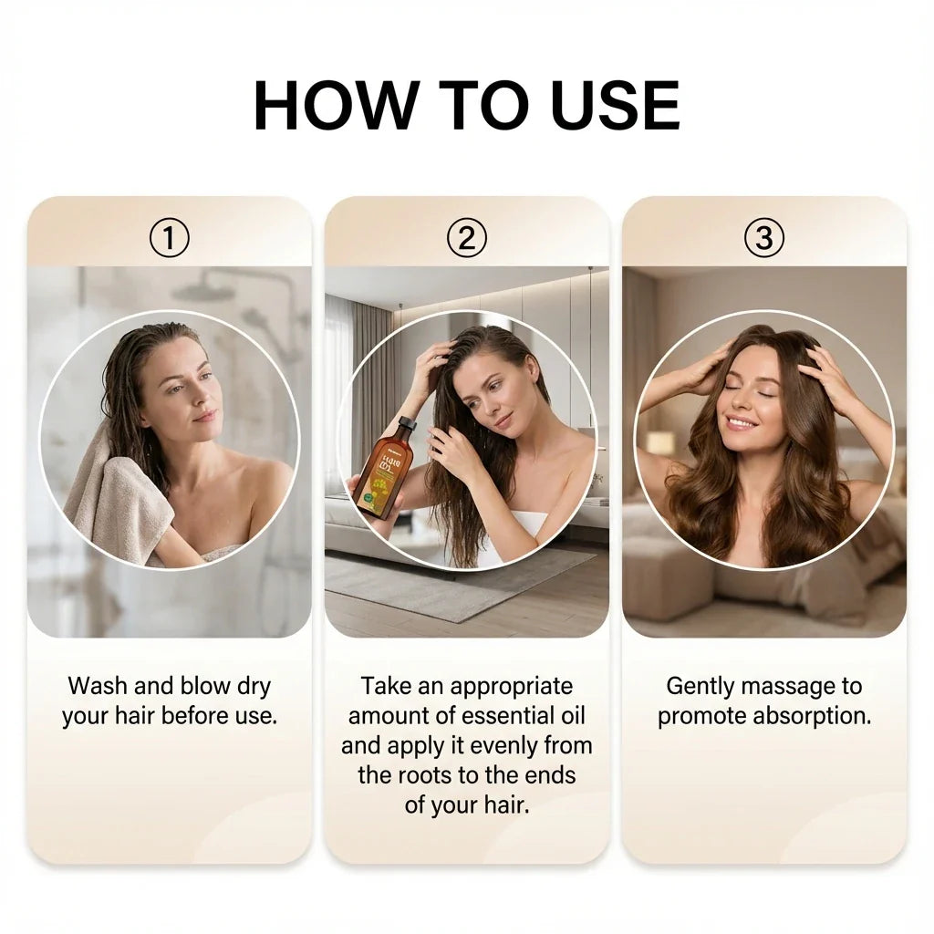 Scalp Moisturizing Hair Oil – Nourish, Hydrate & Add Volume