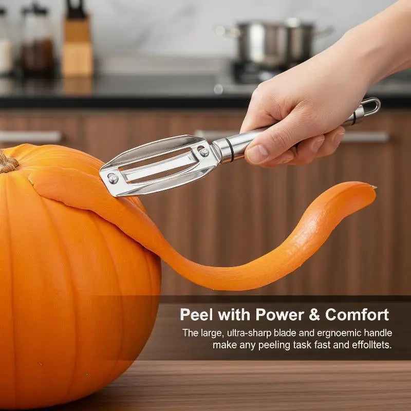 Adjustable Stainless Steel Peeler for Vegetables & Fruit