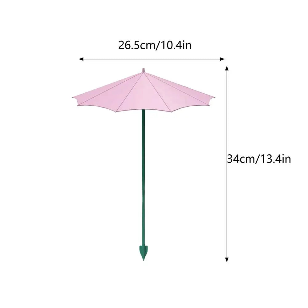 3-Pack Mini Plant Umbrellas – UV Sun Shade for Seedlings