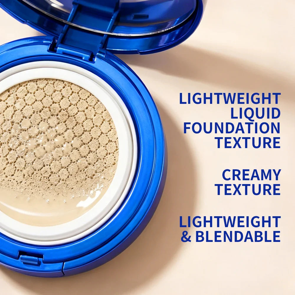 Collagen CC Cream Air Cushion Foundation – Hydrating & Dewy