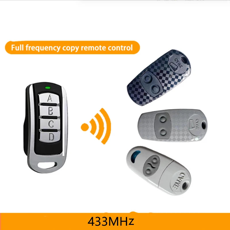 433MHz Remote Control Duplicator – Fixed & Rolling Code Cloner