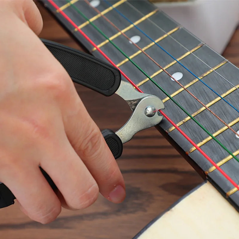 Wooden Guitar String Changing Tool Installation Cutter Winding