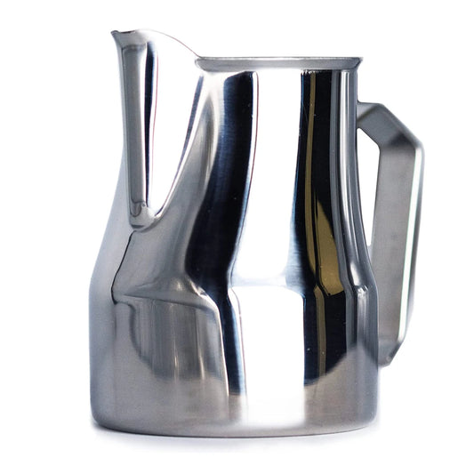 Stainless Steel Milk Frothing Pitcher Professional Milk Pitcher Jug Espresso Coffee Barista Craft Cappuccino Frother Cream Cup Peaceful Pleasures Health and Wellness