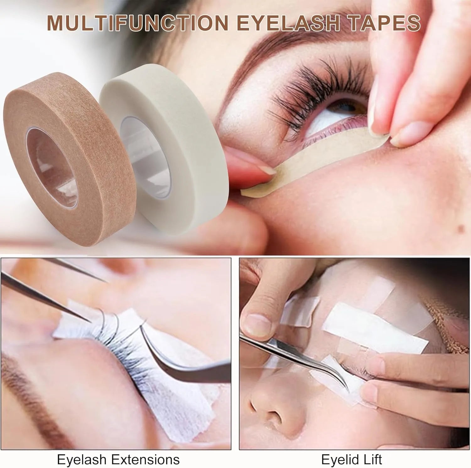 2 Rolls Nose Tape for Rhinoplasty Shaping Nose Bandage Micropore Thinoplasty Tape Hypoallergenic Medical Paper Tape Peaceful Pleasures Health and Wellness