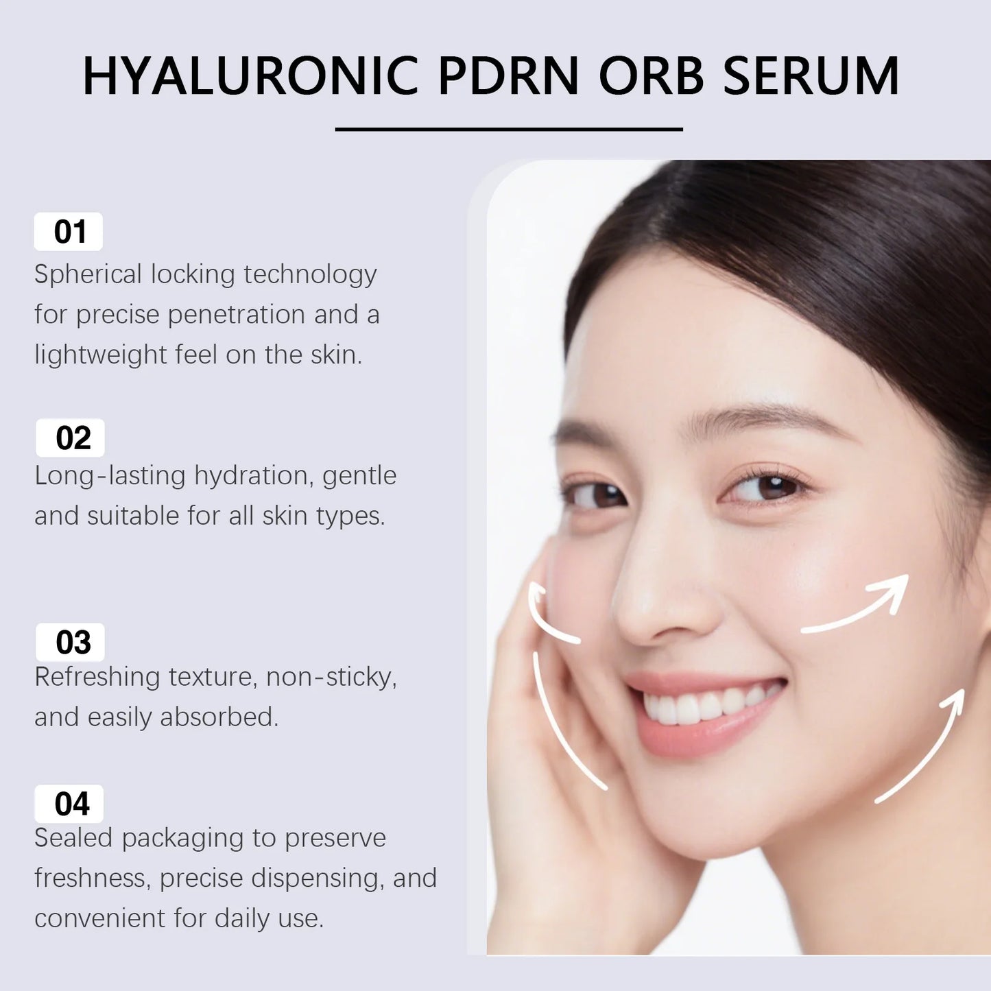Hyaluronic PDRN ORB Serum – Firming & Deep Hydration Facial Peaceful Pleasures Health and Wellness