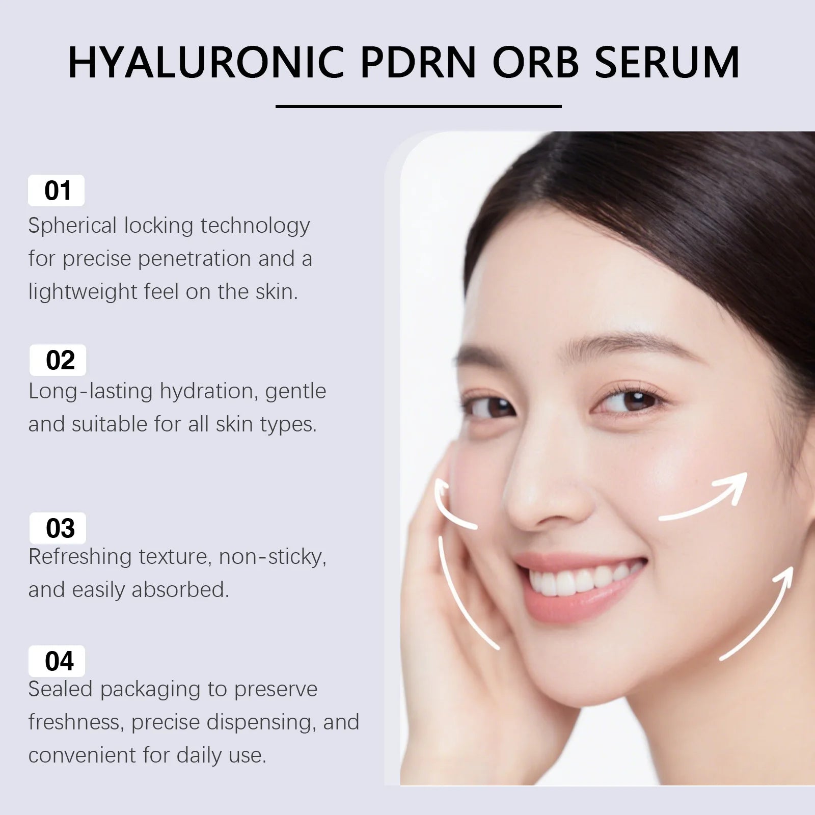 Hyaluronic PDRN ORB Serum – Firming & Deep Hydration Facial Peaceful Pleasures Health and Wellness
