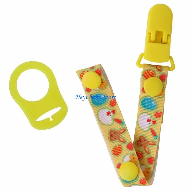 Baby Pacifier Clip & Chain Set – 6 Colors for Toddlers