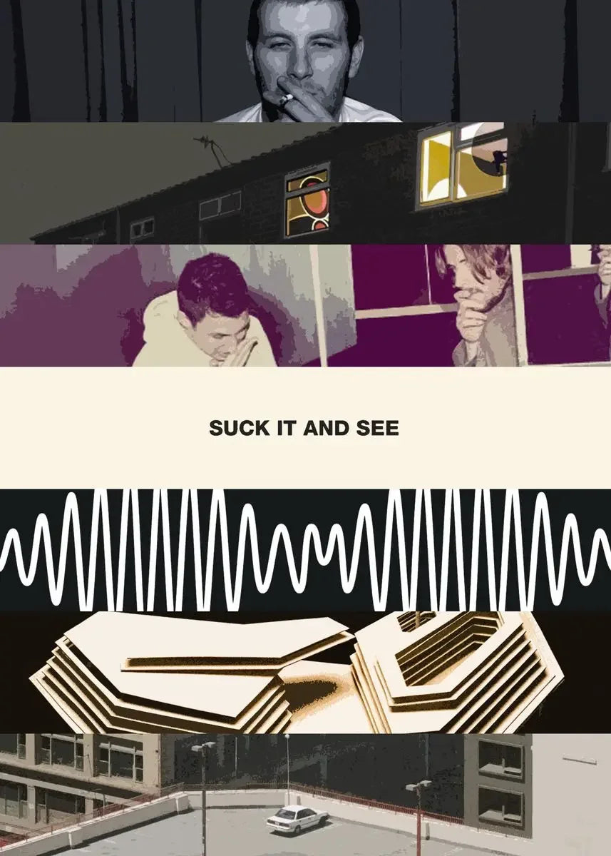 Arctic Monkeys Vintage Rock Band Canvas Wall Art Poster | Unframed