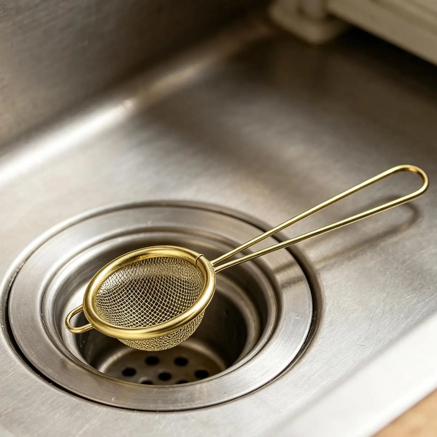 Fine Mesh Strainer – Stainless Steel Matcha Sifter & Tea Strainer