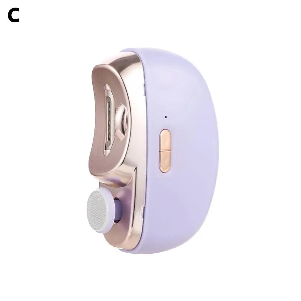 Electric Nail Clipper with Light | Safe Trimmer for All Ages Electric Nail Trimmer Peaceful Pleasures Health and Wellness C