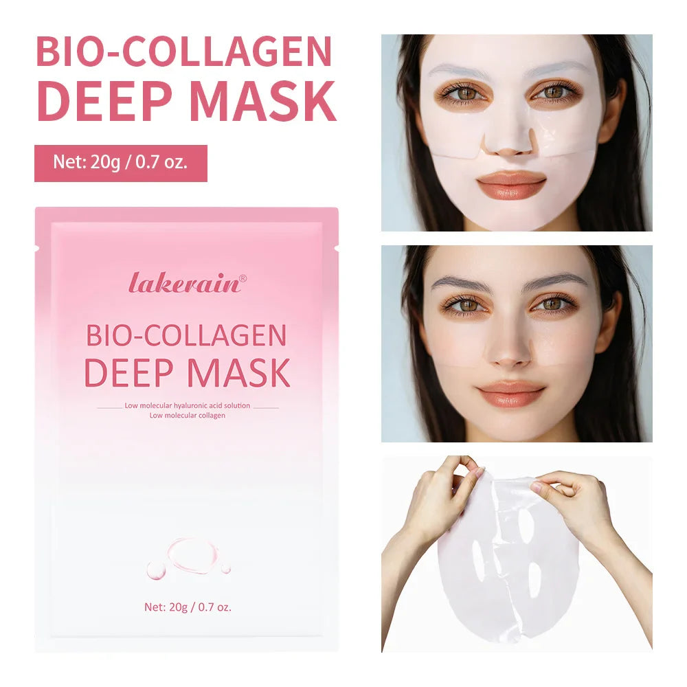 Collagen Night Mask & Jelly Cream Skincare Set – Deep Hydration