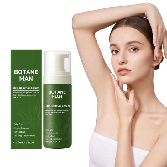 Hair Removal Mousses Gentle Formula Remove Reduce Hair Growth Hydrating Skin Silky Smooth Painless Moisturized Hair Remove Cream Peaceful Pleasures Health and Wellness