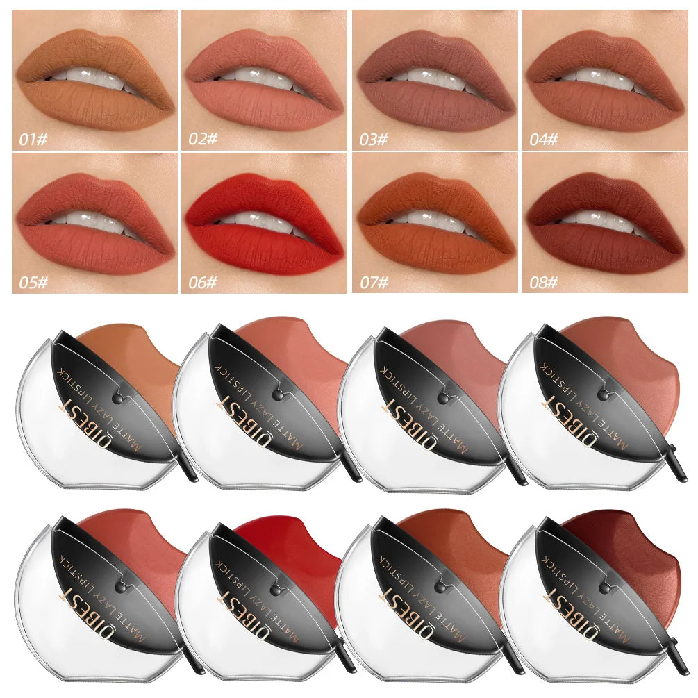 QiBest Velvet Matte Lipstick – Waterproof Long-Lasting Lip Color