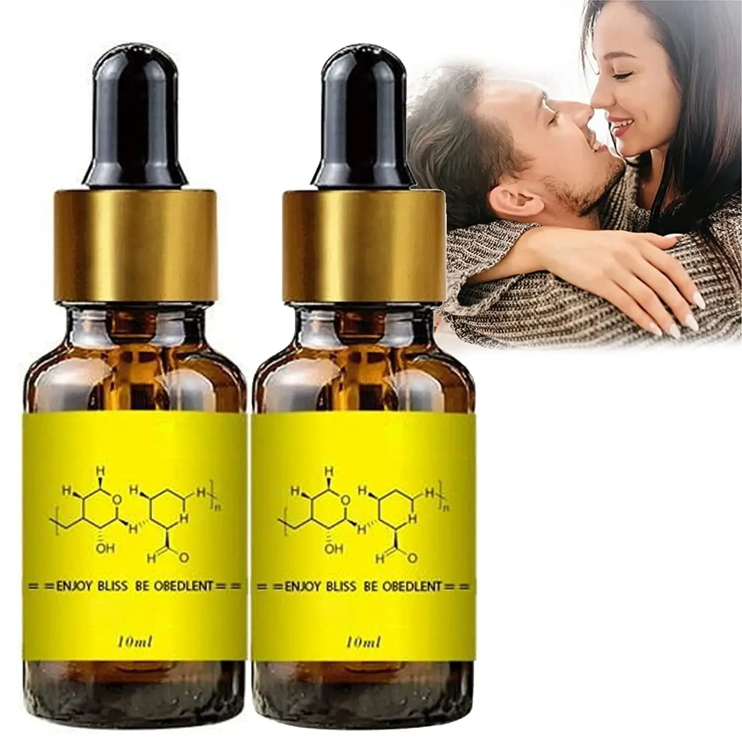 Strong Androstenone Pheromone Men And Woman Sexually Stimulating Oil Entice and Ensnare Your Dreams Long Lasting Sexy Oil 10ML Peaceful Pleasures Health and Wellness For male 2pcs