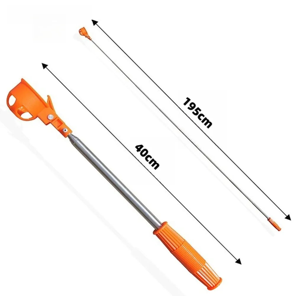 Golf Ball Retriever for Water Telescopic Portable Golf Ball Picker Steel Golf Ball Pick Up Grabber With Automatic Locking Scoop Peaceful Pleasures Health and Wellness