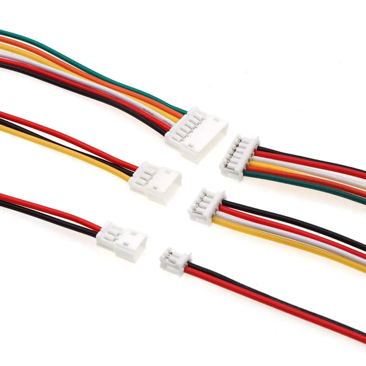 10Pairs Mini Micro ZH 1.5mm Pitch Male Female Wire Connector 2/3/4/5/6 Pin Plug Socket With Wire Cables UL1571 24AWG 150MM Peaceful Pleasures Health and Wellness 3P
