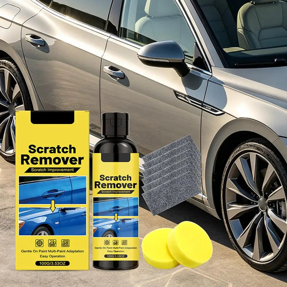 Car Scratch Remover Paint Care Tools Auto Swirl Remover Scratches Repair Polishing Auto Body Grinding Compound Anti Scratch Wax Peaceful Pleasures Health and Wellness