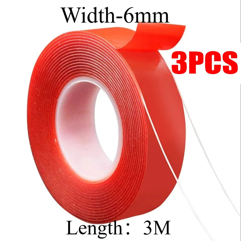 2-Pack Ultra Thin Double Sided Tape – Waterproof & Heat Resistant