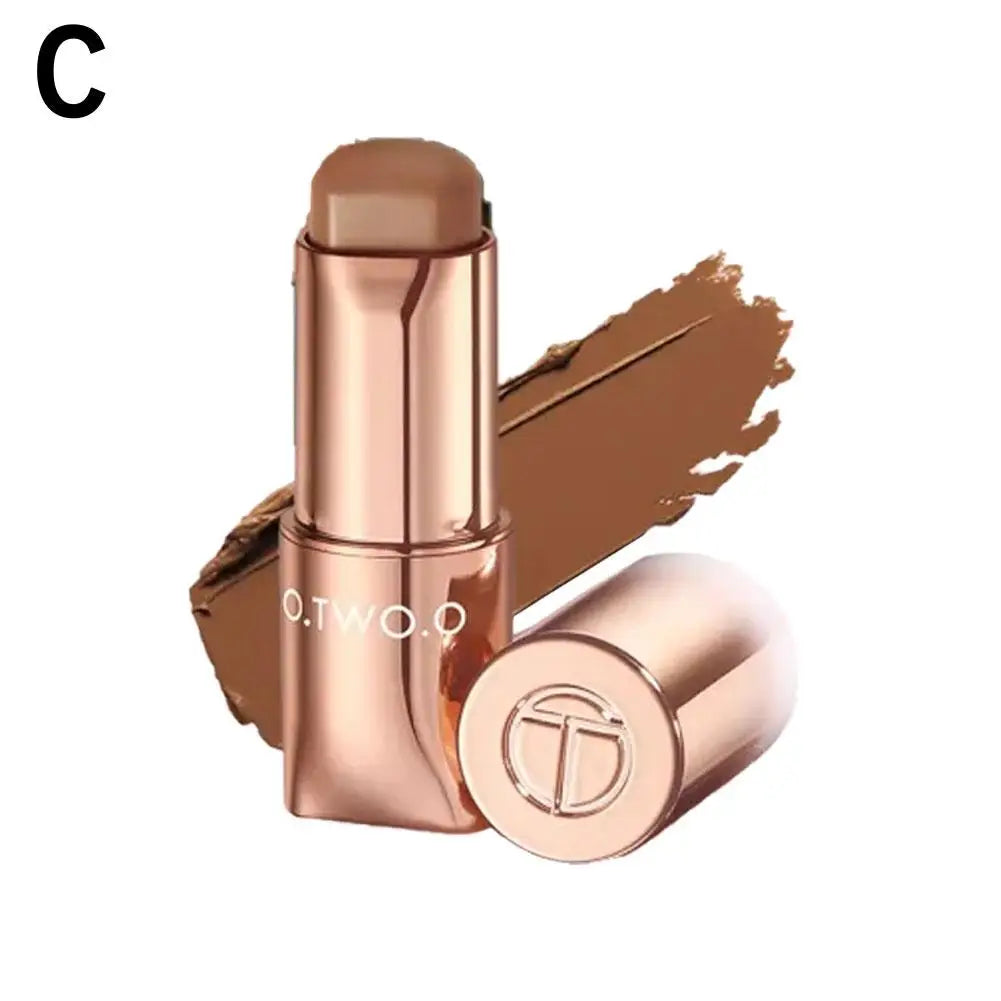 Contour Stick Cream Long-wear Lightweight Stick Easy to Sculpt Face Concealer Bronzer Contouring Makeup Pen Peaceful Pleasures Health and Wellness C