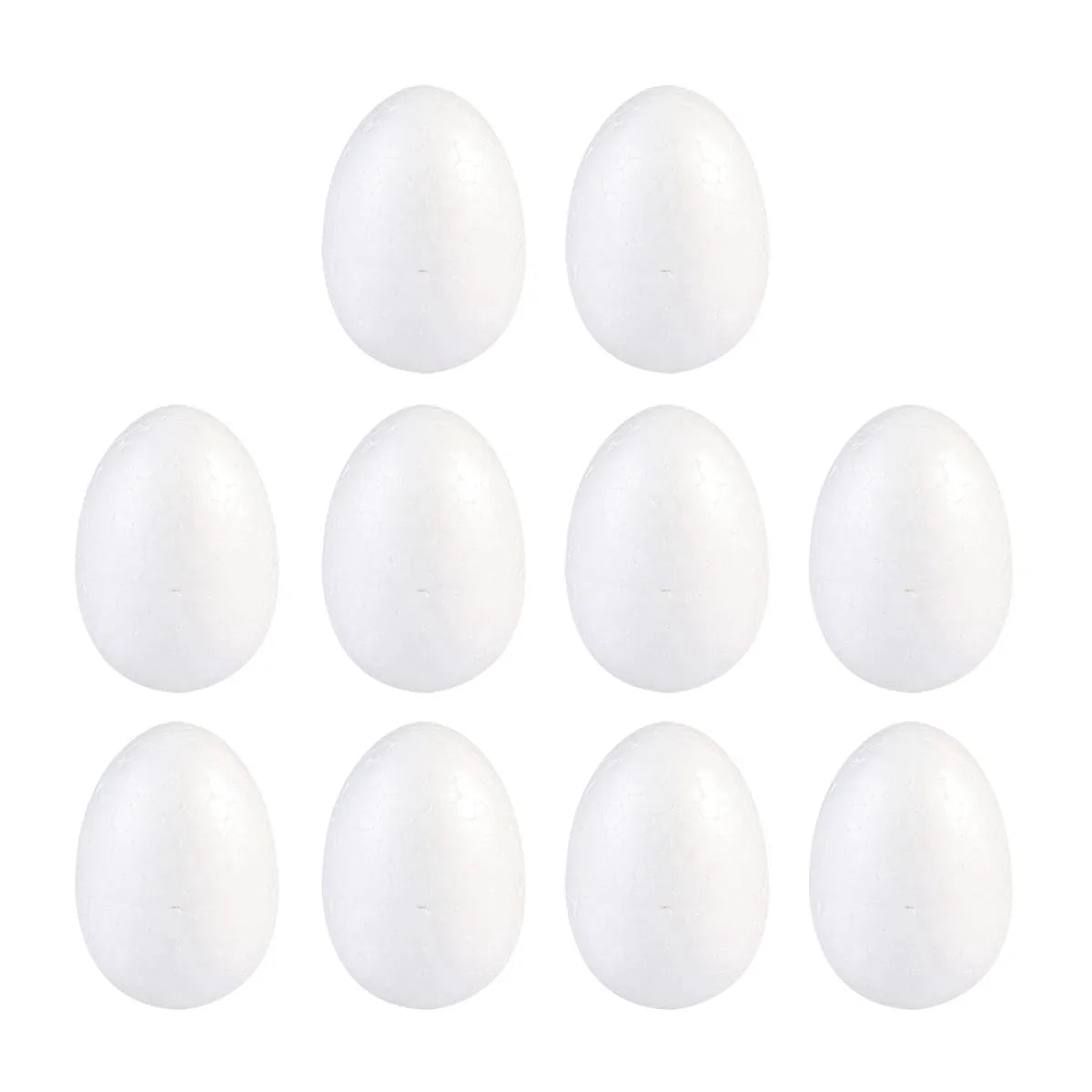 50Pcs Egg Foam White 3Cm Painting DIY Easter Craft Decoration Festival Home Use Egg Foam Painting Crafts Eggs Decoration Peaceful Pleasures Health and Wellness