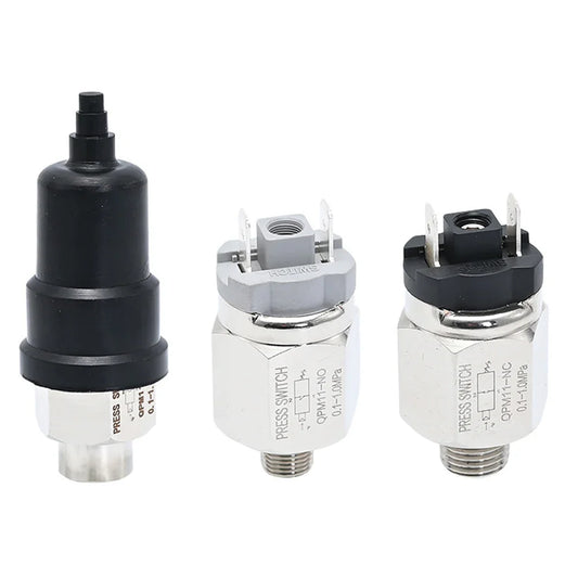 QPM11 Air Pressure Switch 1/4" NC/NO Pneumatic Compressor Control Pneumatic Pressure Switch Oasis Select