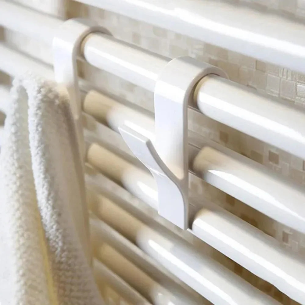 Radiator Hanger Hooks – Towel Rail Clips for Bath & Kitchen