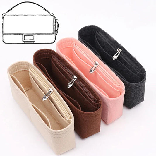 Felt Handbag Organizer Insert – Multi-Pocket Bag Liner Handbag Organizer Insert Oasis Select
