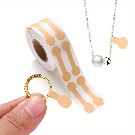 Roll Blank Paper Price Tags Portable Self Adhesive Stickers Jewelry Peaceful Pleasures Health and Wellness
