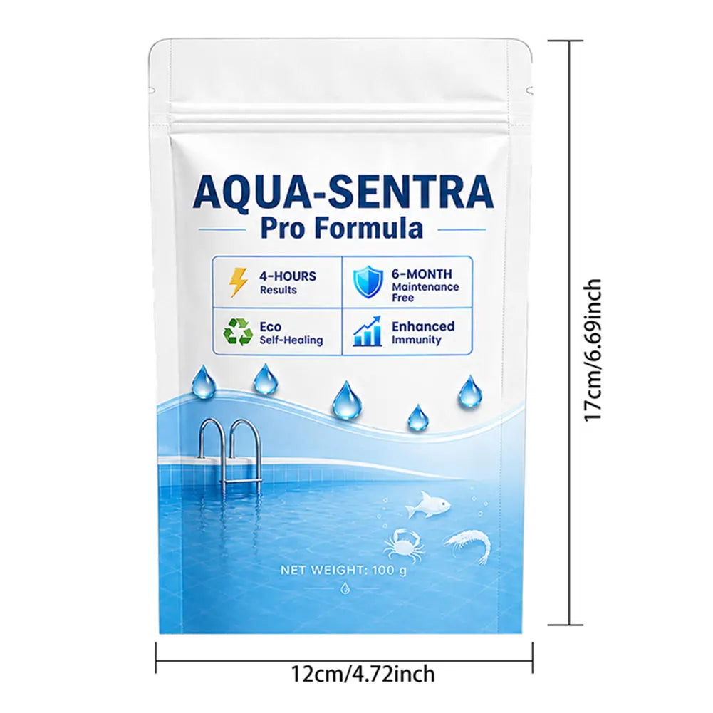 Water Clarification Powder,Fish Tank Cleaning And Care Powder,Pools/Aquarium/Fish Tank/Care Powder,Long-Lasting Clarity Odor Peaceful Pleasures Health and Wellness