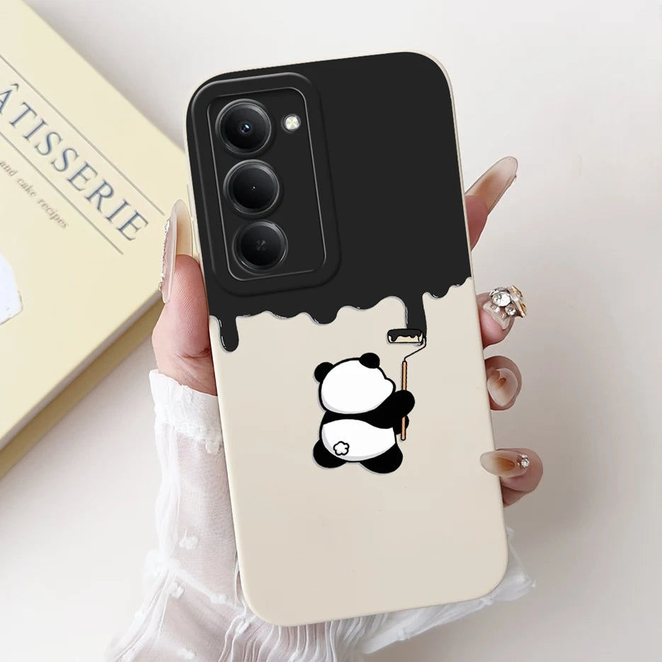 Xiaomi Redmi 15 4G/5G Cute Cartoon Shockproof Silicone Case