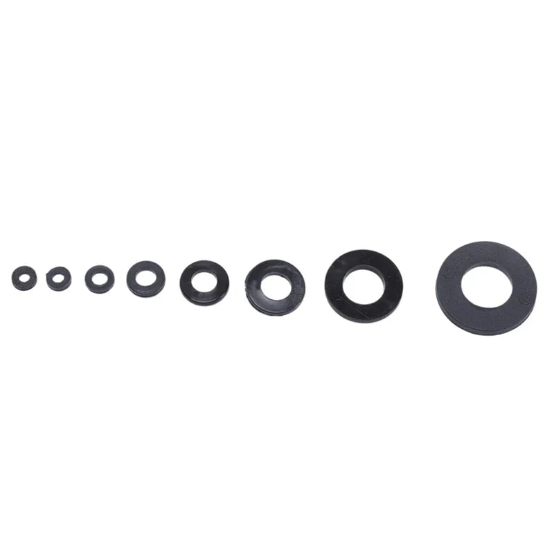 Nylon Flat Washer Assortment Kit M2–M10 | 500-Piece with Box