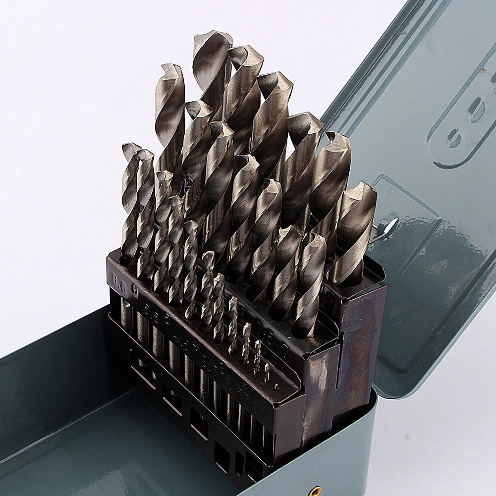 High Quality HSS Metal Drill Set Drilling Bit Tool 1‑13mm New Metal Drill Bit Power Tool Accessory Peaceful Pleasures Health and Wellness