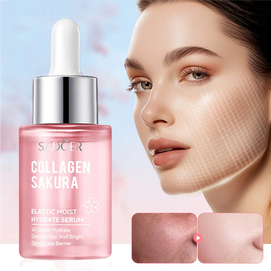 SADOER Sakura Facial Serum – Anti-Aging & Brightening Essence Facial Serum Peaceful Pleasures Health and Wellness
