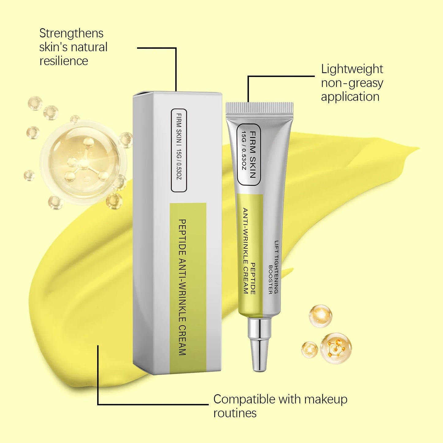 Retinol Face & Eye Firming Cream – Lightweight Moisturizer 15g