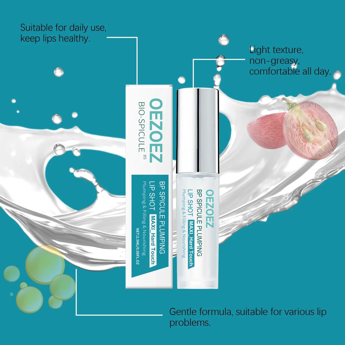 Hydrating Lip Oil – Smoothing Glass Lip & Daily Moisture Care