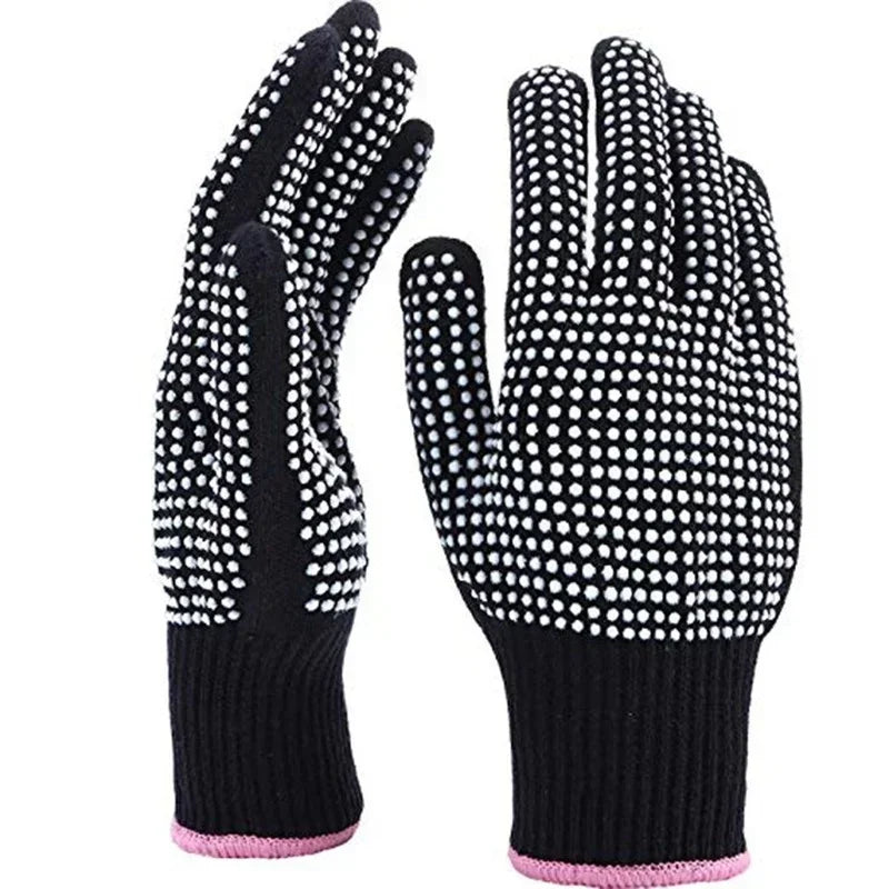 6-Pack Heat Resistant Gloves for Hair Styling – Curling & Flat Iron Hair Styling Gloves Peaceful Pleasures Health and Wellness